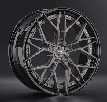 LS Forged FG35 10,5x21 5*112 Et:43 Dia:66,6 ALBRSD-GM/BK